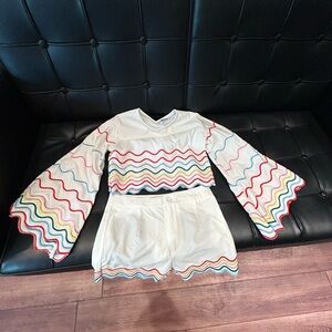 Lola and the Boys Shorts & Top Set, Girls’ Sz 14,